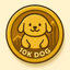 10KDOG price logo