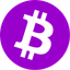 Logo Purple Bitcoin