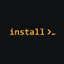 INSTALL price logo