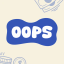 OOPS price logo