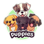 Logo I love puppies